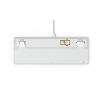Glorious GMMK Modular Mechanical keyboard (White ice) - Gateron Brown Switch